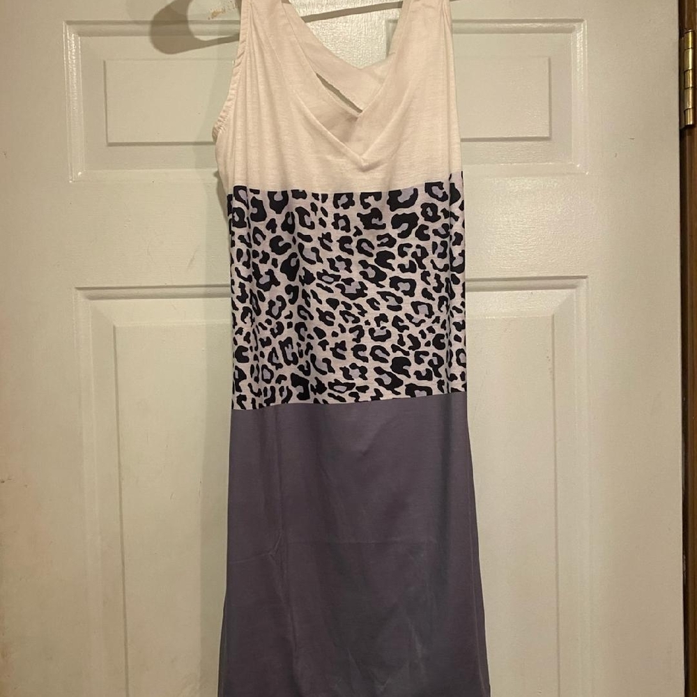 Stylish Leopard Print Dress